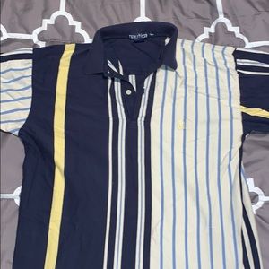 Official Nautica short sleeve collard 100% cotton
